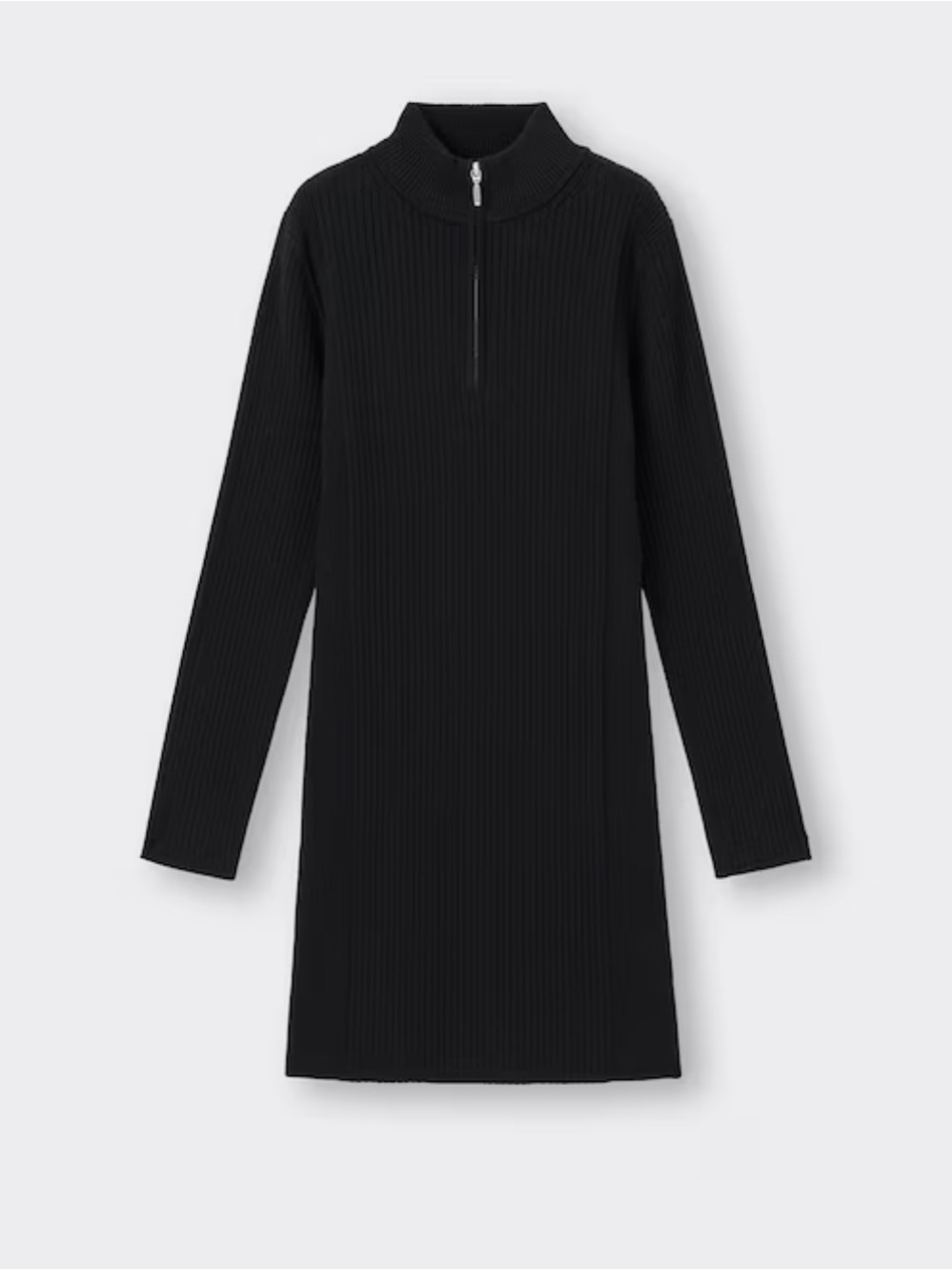 GU Half Zip Mini Dress